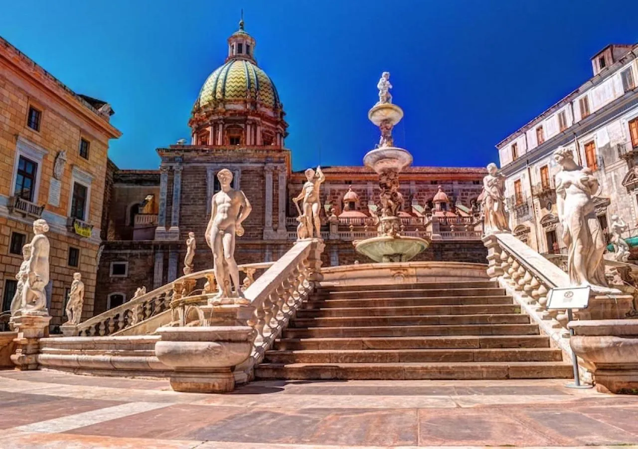 Prázdninový dům Vila Zisa Private House Palermo Itálie